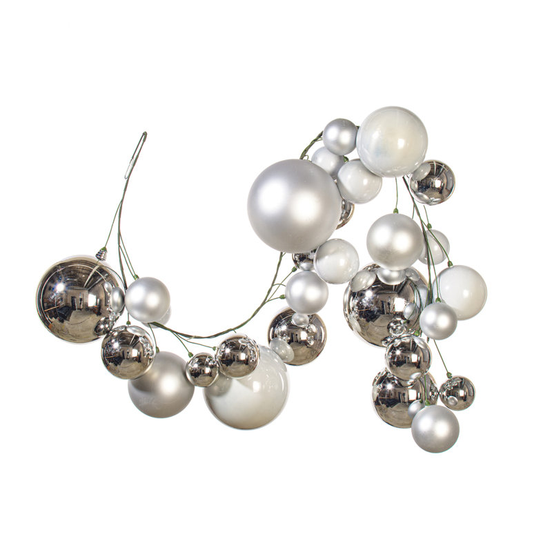 Guirlande Vickerman 6 pi., Argent