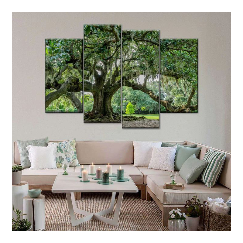 Chêne Audubon Park, 4 pièces, H 42 po x l 68 po x P 1,25 po