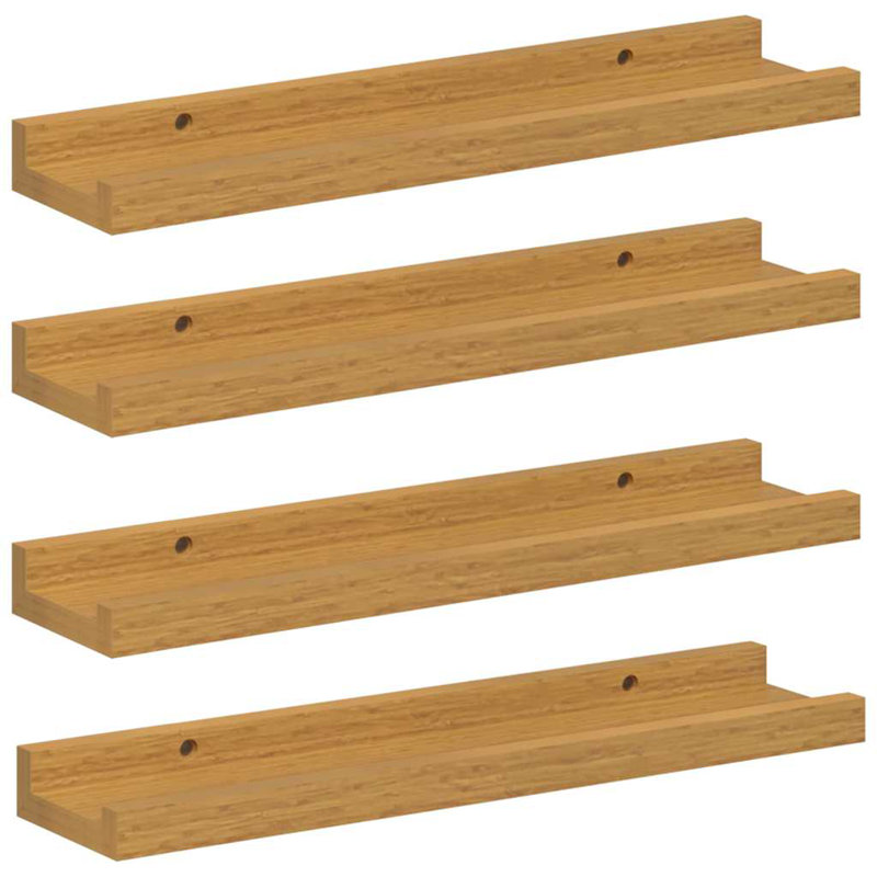 Floating Shelf, 3cm H x 40cm W x 9cm D, Beige