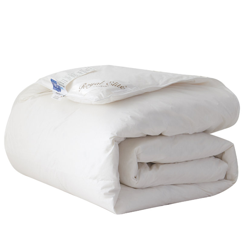 Édredon en duvet simple Royal XL Elite fait au Canada, insert de couette léger 650FP, Simple