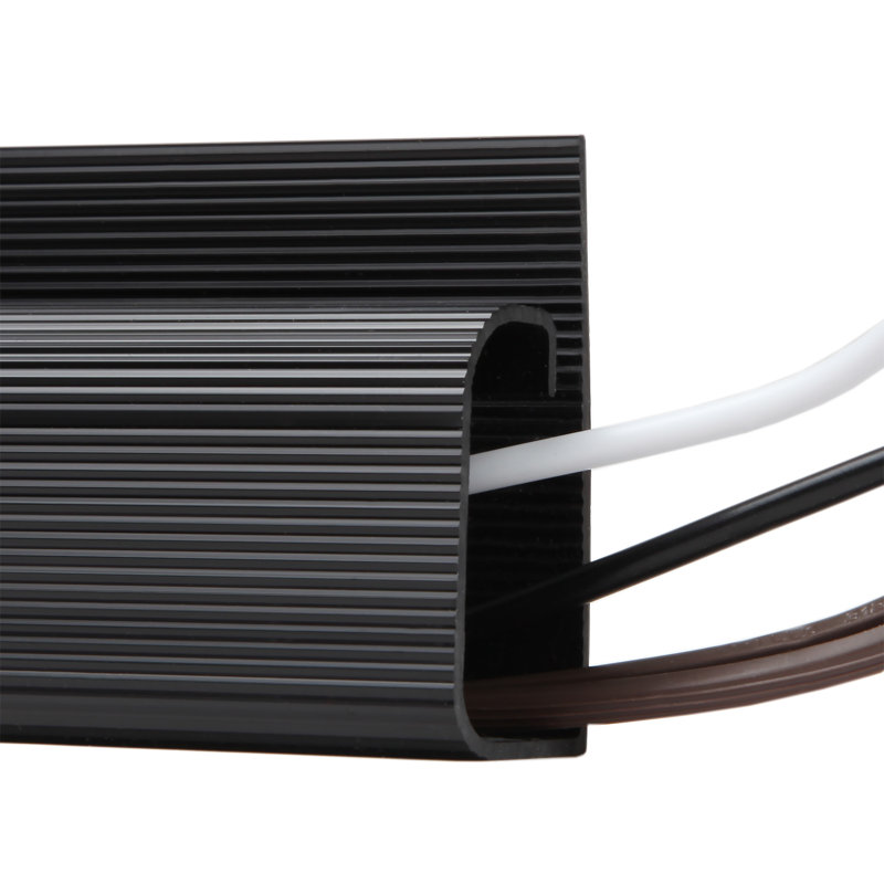 Ensemble de 5 passe-câbles simple sous le comptoir à 16 canaux J Simple Cord - organisateur de cordon facile à installer