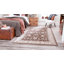 Tapis floral brun / ivoire Charlotte-204553865