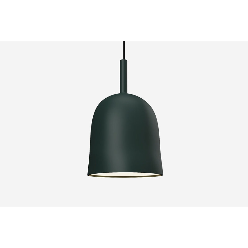 Vessel Pendant Light, Canyon, 18.5'' H x 9'' W x 9'' D, Black