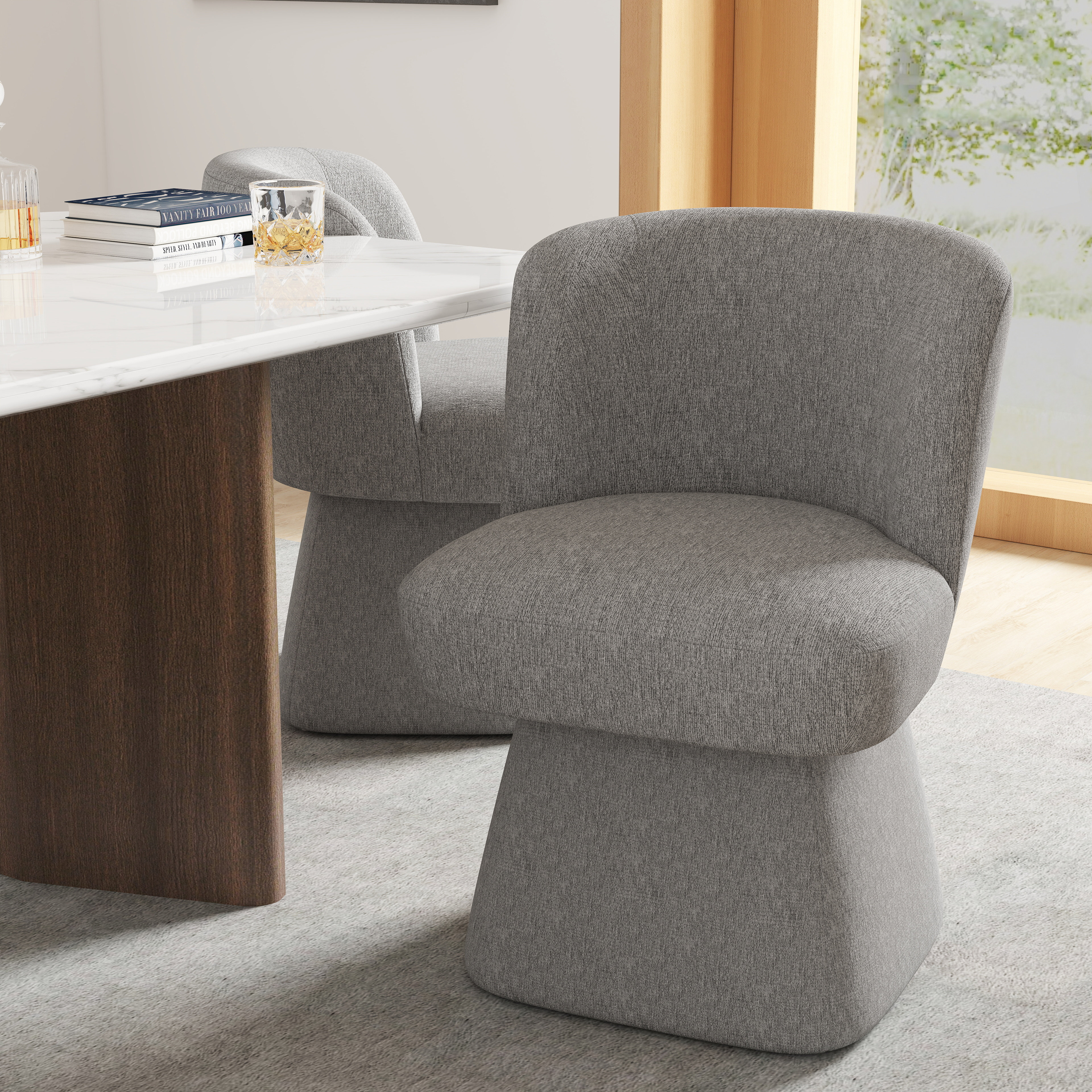 Ebern Designs Upholstered Swivel Accent Chair - Wayfair Canada