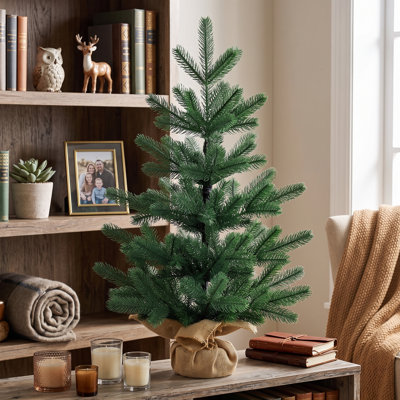 Arbre de Noël artificiel vert 50 cm, arbre de table artificiel