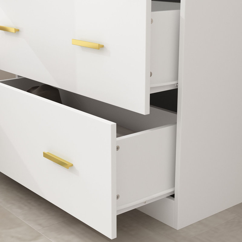 Armoire Arnettie, Blanc