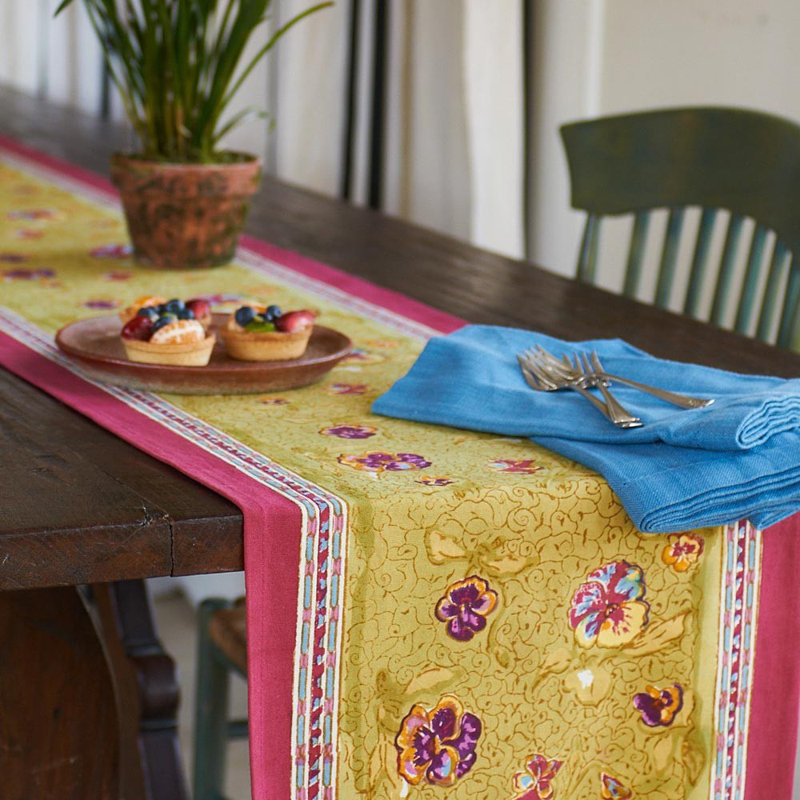 Andice Table Runner, 90" W x 16" L, Grey