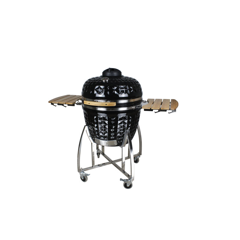 Barbecue ComfortBilt Kamado - gris anthracite - 26 po - noir