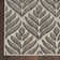 Rectangle Airabella Floral Machine Woven Polypropylene Indoor/Outdoor Area Rug in Gray/Ivory