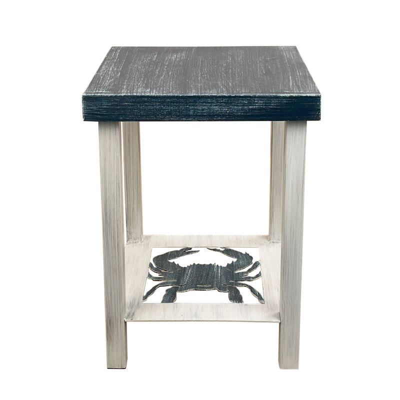Ellinor Solid Wood Top End Table