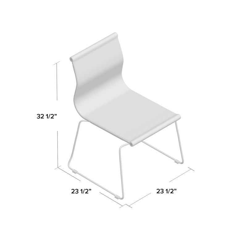 Chaise d'appoint Carroll, Noir