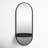 Lumi Metal Flat Mirror with Shelves-1231328524-1220194976