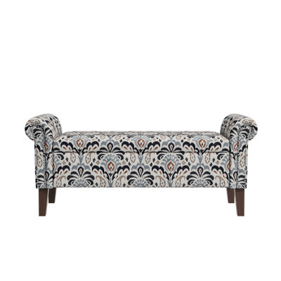 Rangement élégant: garniture décorative, revêtement facile à nettoyer et tissu floral