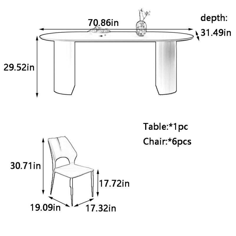 Colston, 29.52"H x 70.86"L x 31.49"W
