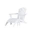 Ensemble de chaise Adirondack en plastique avec repose-pieds Altura-795354205