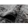 Machine Washable Bridget Gray/Black Rug