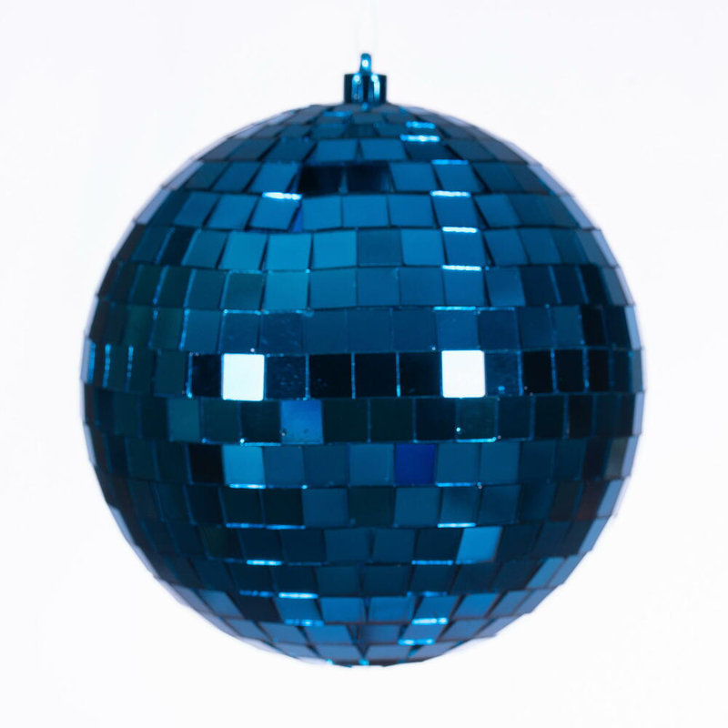 Ornement boule 4,75 "The Holiday Aisle®, H 6 po x l 6 po x P 6 po, Bleu