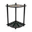 Wood Billiards Pool Stick Holder Wine Red-91357318