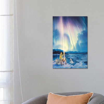 Celebration 1 Piece Wrapped Canvas Wall Art