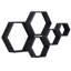 Roshonda Hexagon Wood Floating Shelf-59057164