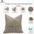 Natural Linen Block Print Pillow Cover Green Boho Decorative Throw Cushion, Zippered Size- 22X22 Inch-1645963536-1628412164