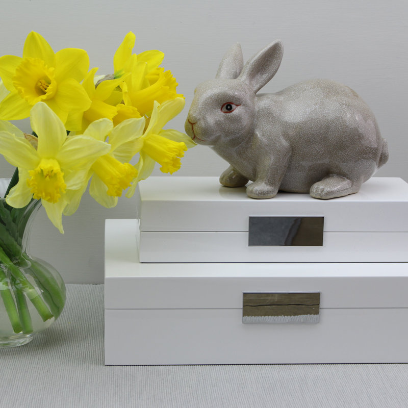 Jewelry Box, Chiffon/Silver