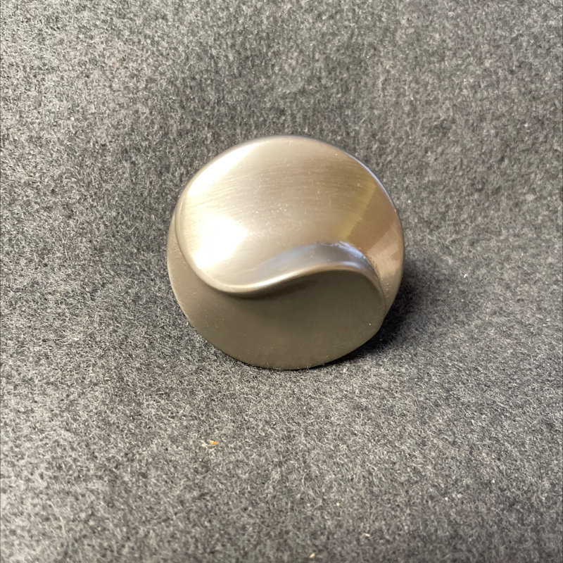 (Paquet de 5) Poignée Highland de 3/8 po AS-IS nickel satiné