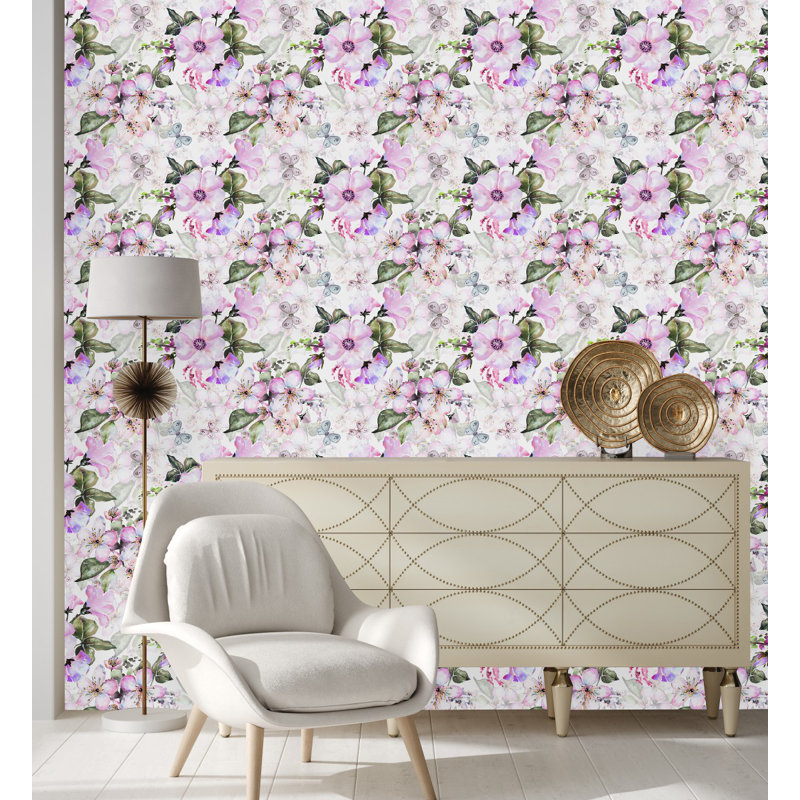 Carreau de papier peint l 25 po, L 2,09 pi x L 10,42 pi