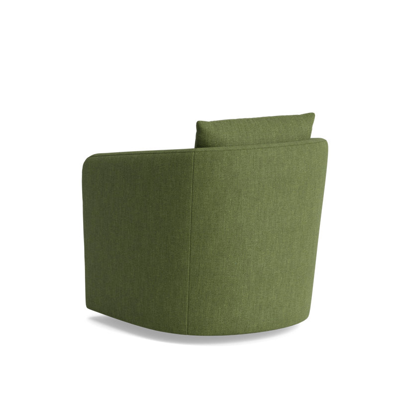 Astrid Swivel Chair, Performance Weave - Basil