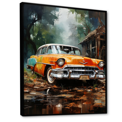 " Symbolic Vintage Car Charm "