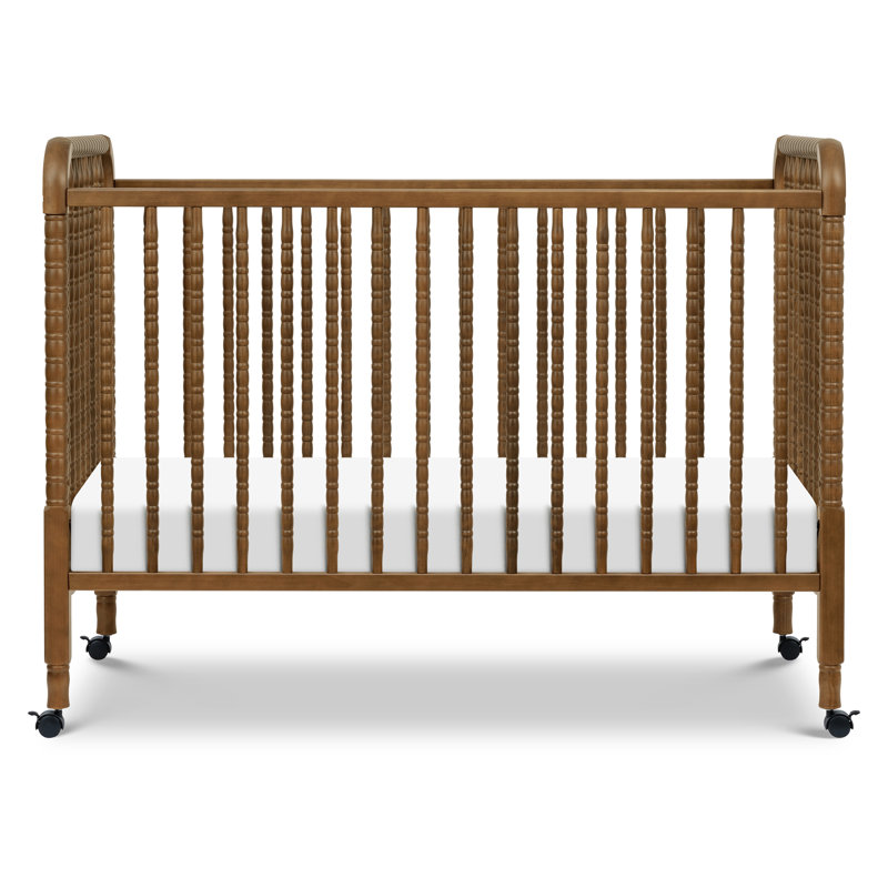Lit de bébé convertible 3-en-1 Jenny Lind, Walnut