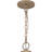 9 - Light Steel Dimmable Tiered Chandelier