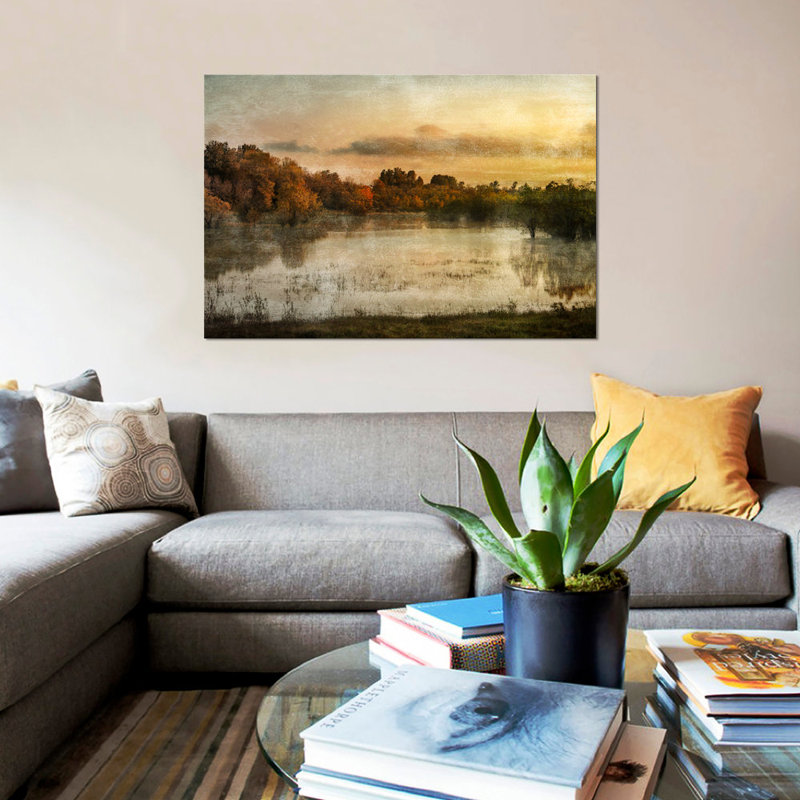«Spring Wetlands» par Don Schwartz - reproduction de photo sur toile tendue, H 18 po x l 26 po x P 1,5 po, Toile tendue