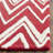 Sanyla Hand Tufted Wool Chevron Rug-1374623452