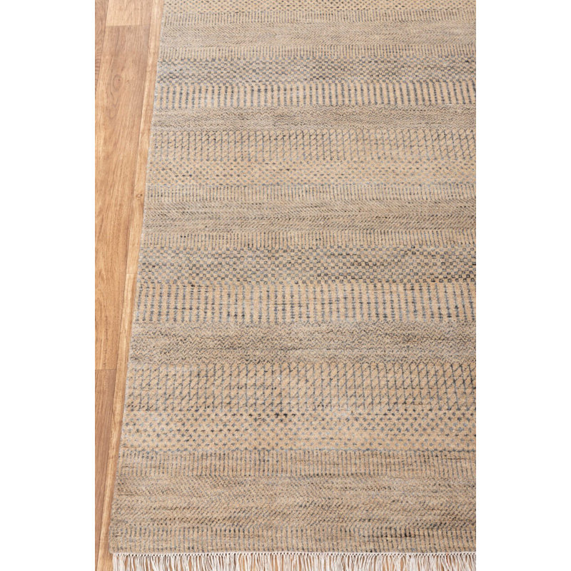 Tapis contemporain noué à la main Dover