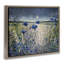 «Moon over Blooming Flowers», art mural encadré flottant doré par Jennifer Taylor Art-163582725-155195902