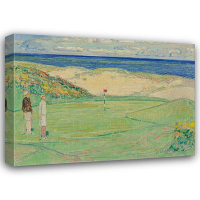 "East Course, Maidstone Club" by  Childe Hassam - Gallery Wrap Canvas Wall Art