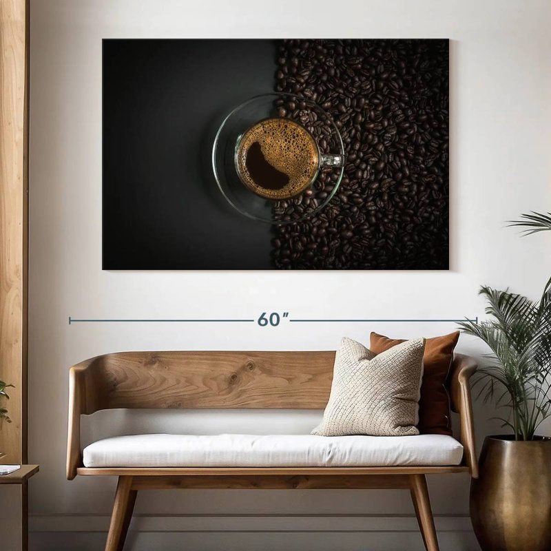 Yarlin Simple Coffee, 34" H x 51" W