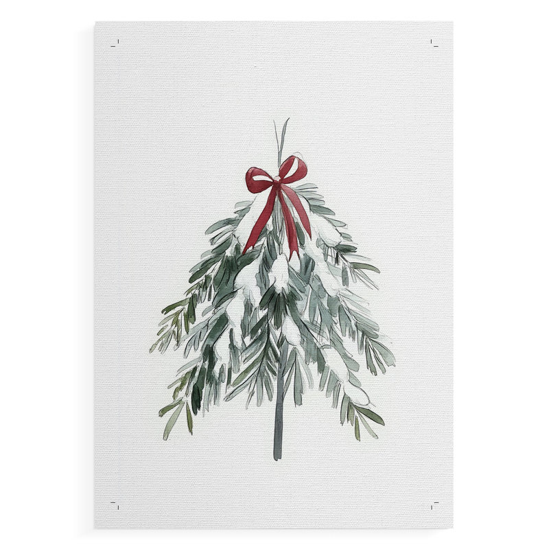 Art des Fêtes de Noël DCCDXLVVI - Impression sur toile seulement - NON-CADRE, H 48 po x l 32 po