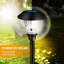 Lampe sur pied d'extérieur à énergie solaire 16,3 "à DEL intégrée-86048836