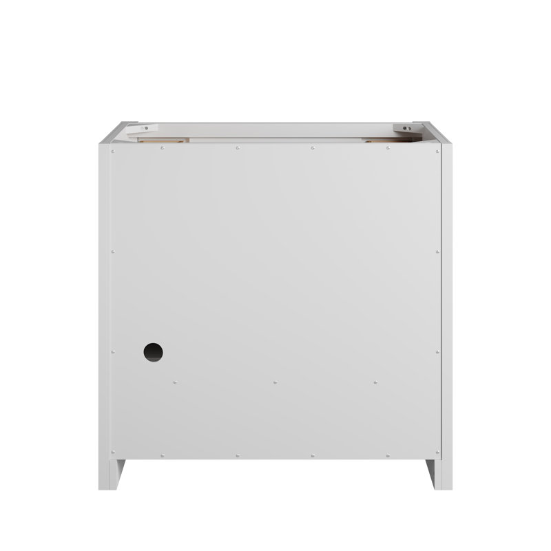 Bellshire Single Vanity, Bright White, 36", Ethereal Noctis Silestone