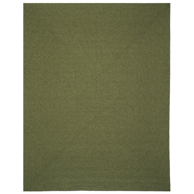 Garbrand Braided Hand Woven Performance Machine Washable Solid Color Rug