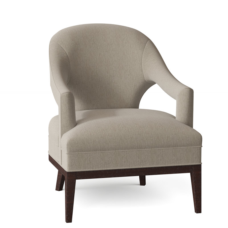 Callie 26.5" W Armchair, Espresso, 9800 Papyrus