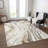 Aureva Ivory Washable Indoor-Outdoor Rug - -800893315
