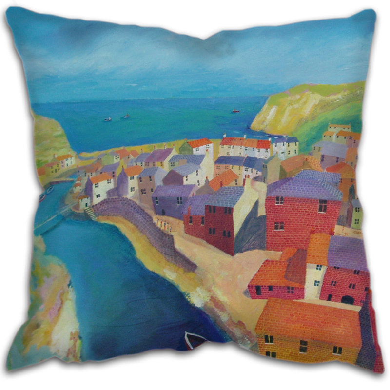 Marceline Square Cushion, 44 cm H x 44 cm W x 20 cm D
