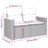 Vidaxl Garden Sofa Set