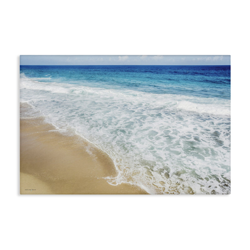 Toile à vagues rugueuses, design par Seven Trees Design, H 16 po x l 24 po