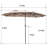 Sermin 15' Rectangular Market Umbrella-1748364365