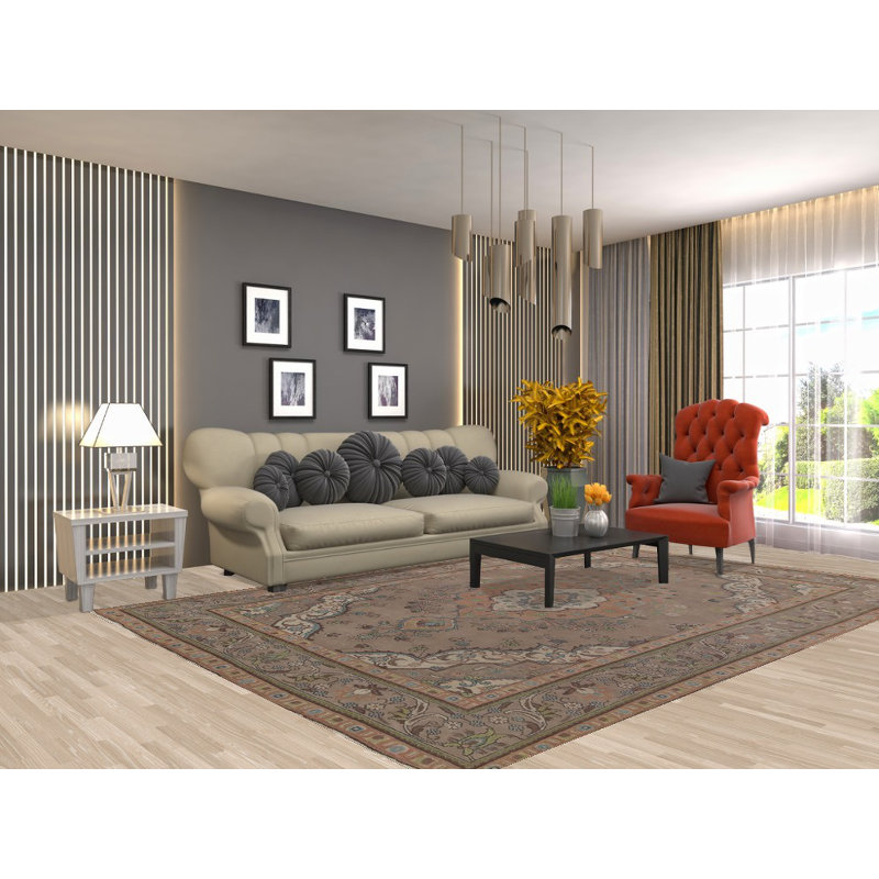 Tapis traditionnel surteint 7 x 11