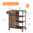 25.6 " W Kitchen Cart